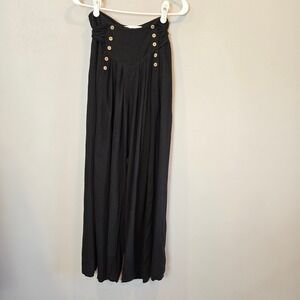Elegant Black Wide Leg Jumpsuit